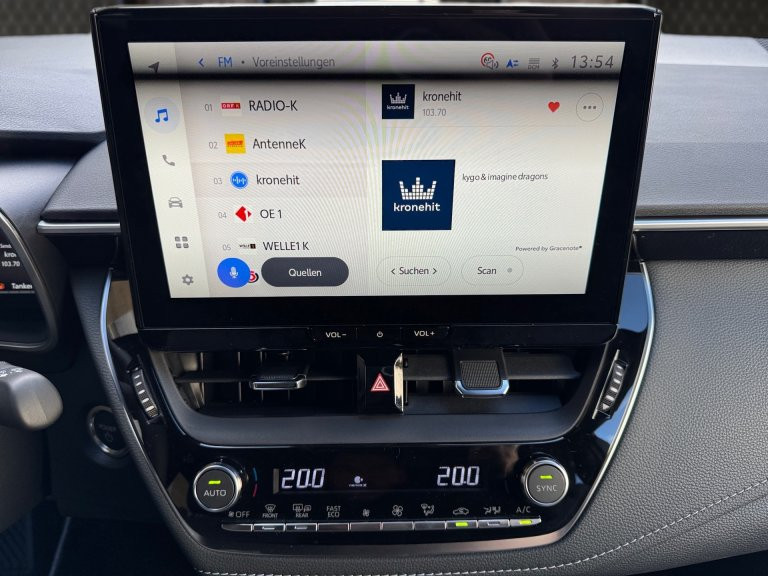 Bild 7: Toyota Corolla 1,8 l Hybrid TS,  Teamplayer