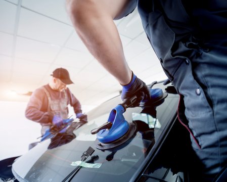 Windschutzscheibentausch