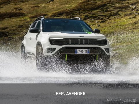 Jeep Avenger Preisliste Stand 11-2025