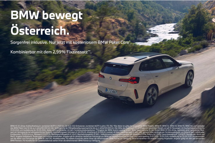 BMW bewegt Österreich