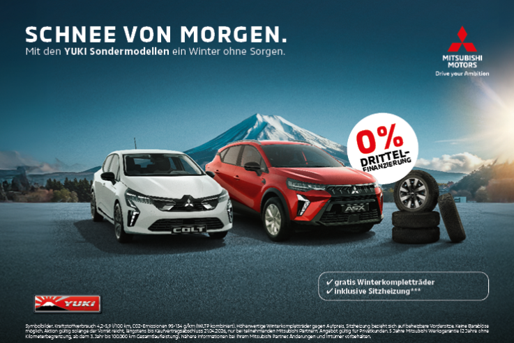 Mitsubishi YUKI Sondermodelle