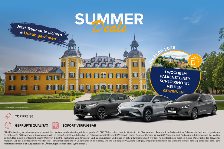 DENZEL Summer Deals