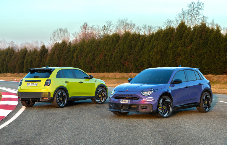 Abarth 600e Vorder- & Heckansicht