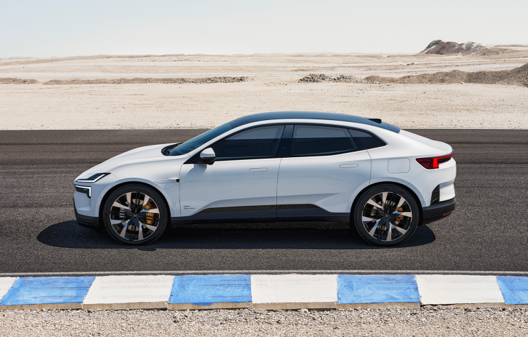 Polestar 4 Seitenansicht