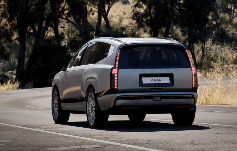 IONIQ 9 Heckansicht