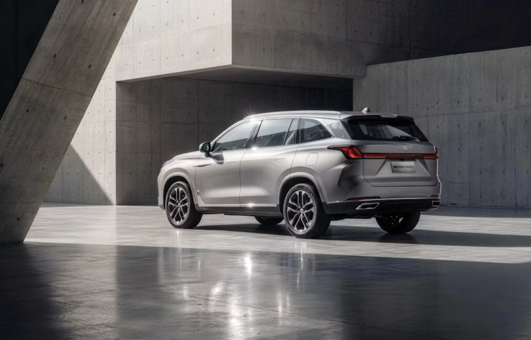 MGS9 PHEV Heckansicht