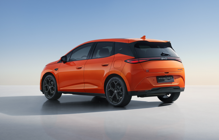 BYD Dolphin G DM-i Heckansicht