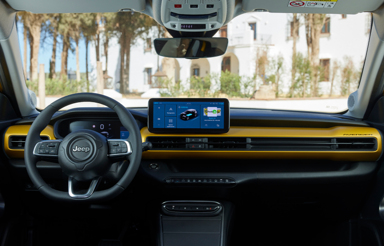 Jeep Avenger Innenansicht