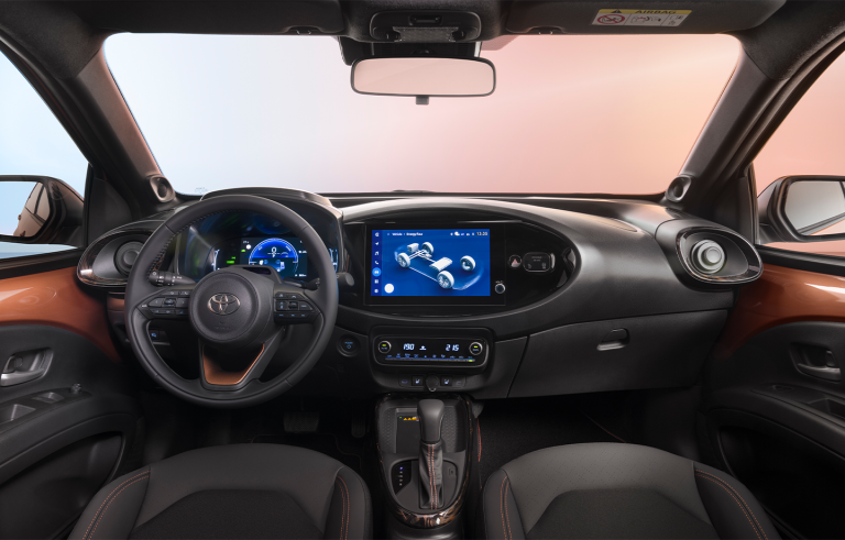 Toyota AYGO X Innenansicht