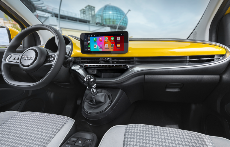 Fiat 500 Hybrid Innenansicht
