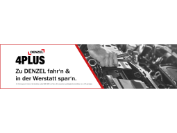 Denzel 4Plus: In der Werkstatt kräftig sparen!