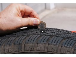 Reifenprofiltiefe messen