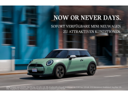 NOW OR NEVER DAYS bei MINI