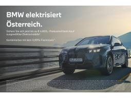 BMW elektrisiert Österreich