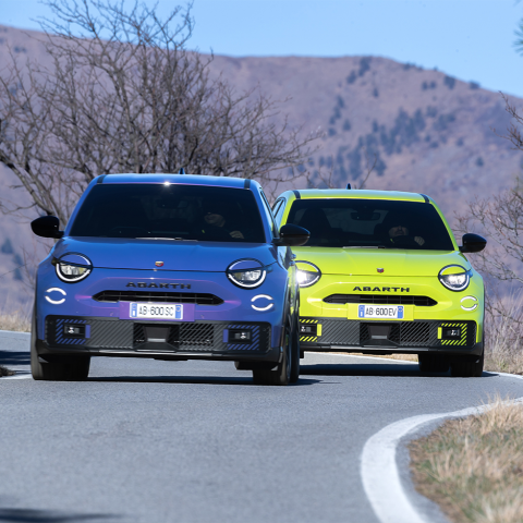 Abarth 600e Vorderansicht